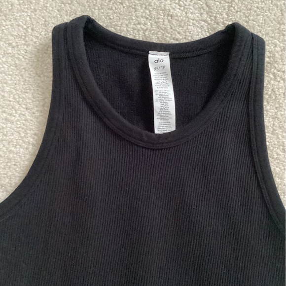 ALO seamless Ribbed warm nights Dress - Picture 6 of 7